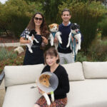 Lucy Alchalel, Neil Wachsberger, and Marialyn Sardo (seated)