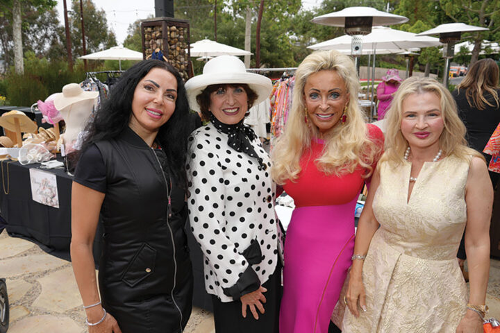 Melvina Selfani, Bonnie Wright, Taylor Miller, and Marina Smith