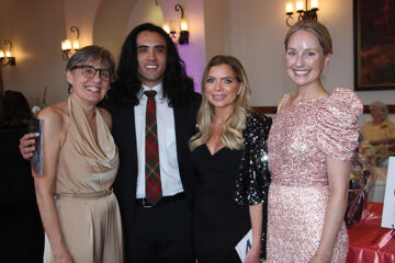 Mimi and Kai Mateo, Christine New, and Jennifer Ferrier