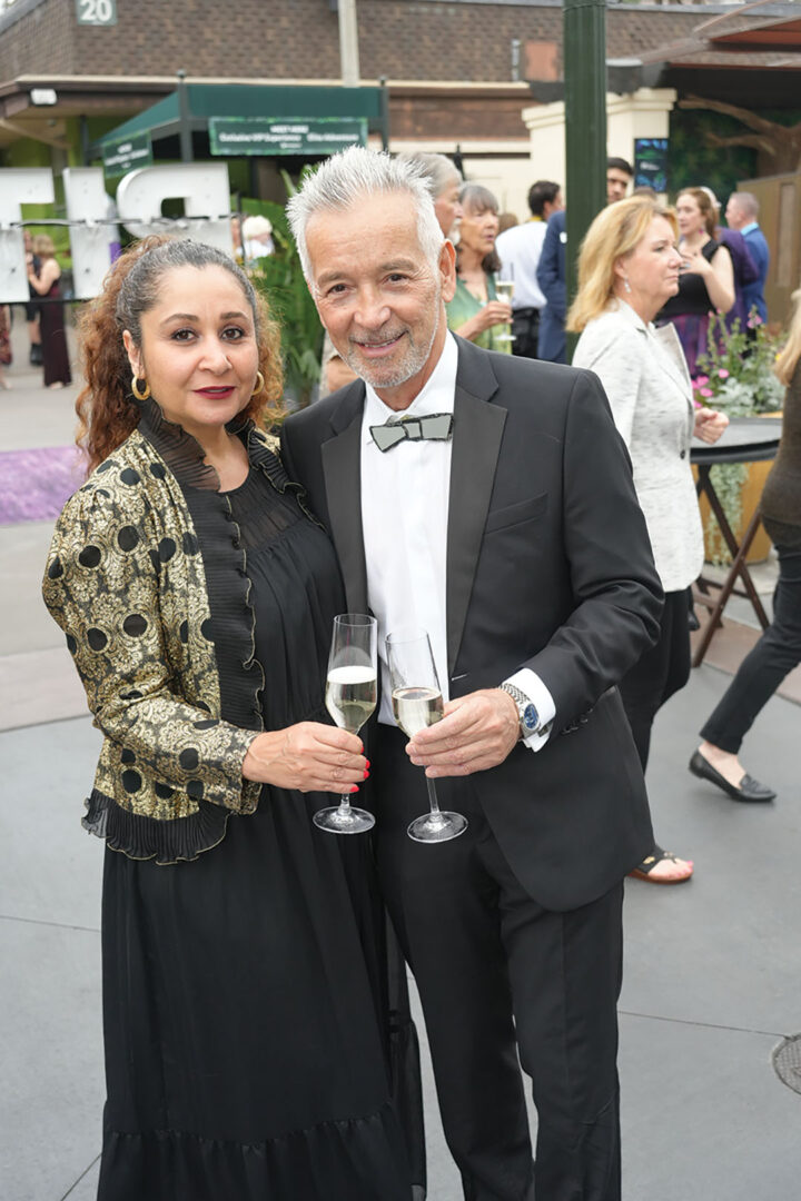 Hanaa Zahran and Richard Leung