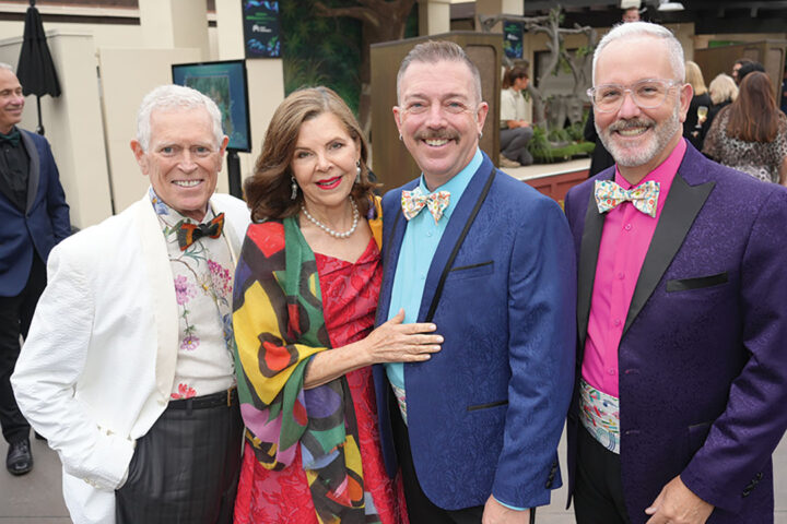 Will Cherashore and Grace Evans Cherashore with Marc Matys and Robert Gleason