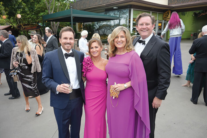 Don and Stephanie McGuire with Caroline and Emil Wohl
