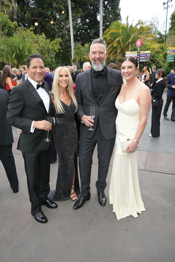 Chris La Fosse and Ilsa Butler with Matt Adams and Laura Petrenko