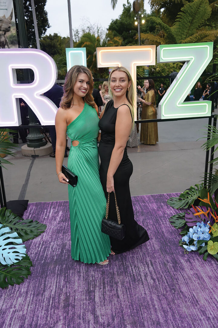 Caroline Wohl and Haylee Saathoff