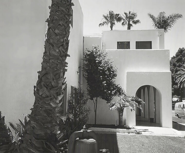 Irving J. Gill, Fire and Police Station Entry, 1929