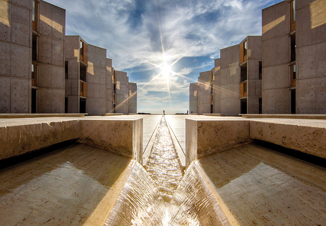 Salk Institute, Courtyard, River of Life, HDR, High Dynamic Range, 2018