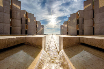 Salk Institute, Courtyard, River of Life, HDR, High Dynamic Range, 2018