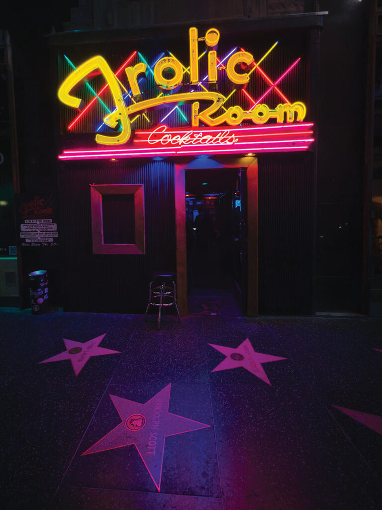 A Wednesday night at the Frolic Room