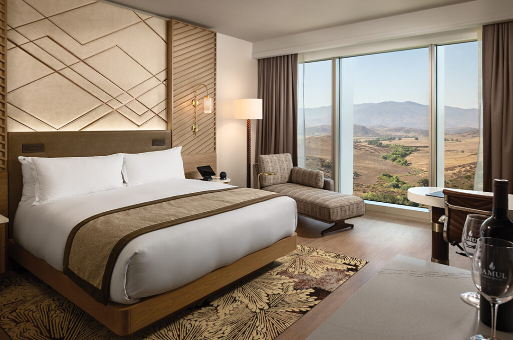 The unspoiled view from a Mountain View Suite