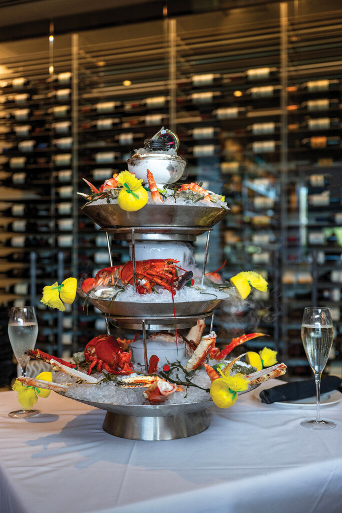 Mastro’s Seafood Tower