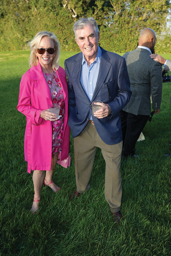 Andrea Naversen and Dwight Wait