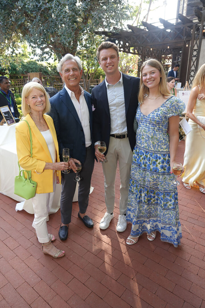 Catherine and Phil Blair, Sean Meer, and Autumn Webb