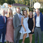 Justin and Jamie Gover, Dick and Kristi Pfister, and Michelle and Chris Riley