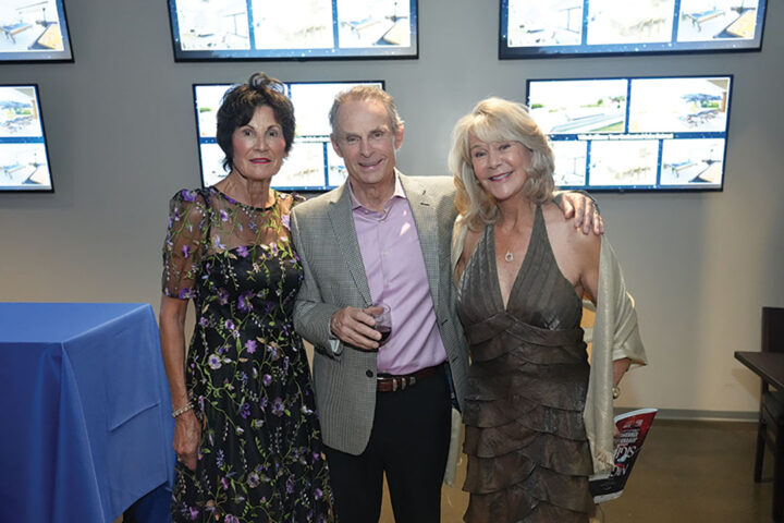 Caroline Helmy with Will and Robin Chappelow