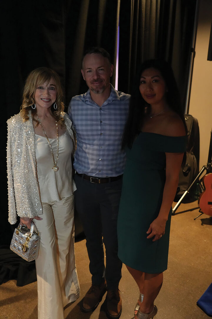 Lynda Kerr with Jeremy and Jan Westerlund