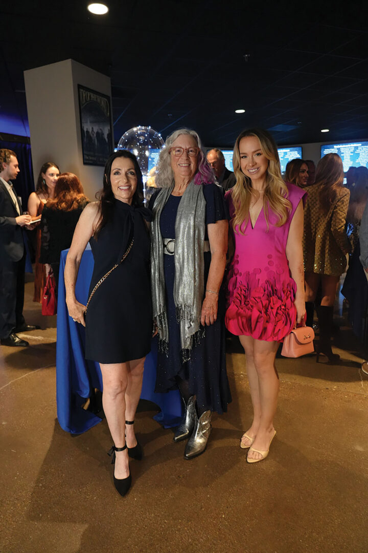 Annie Finch, Sherry Nicholas, and Jessie Leland