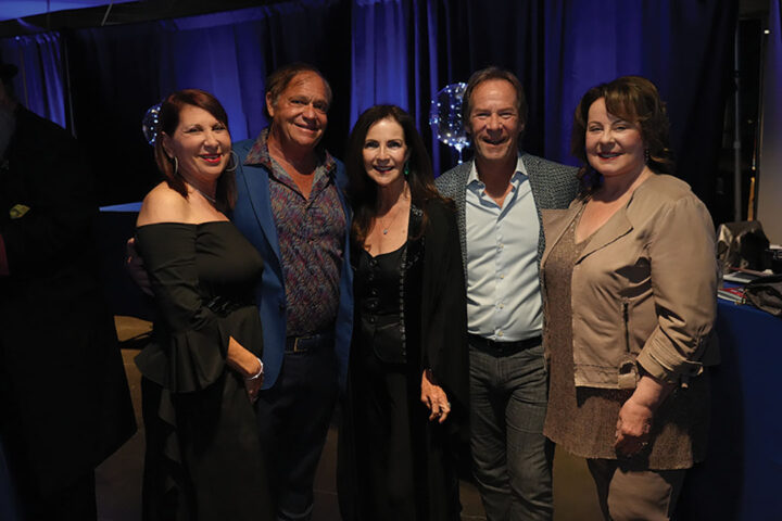 Autumn and Michael Stoff, Karen and Stuart Tanz, and Linda Howard