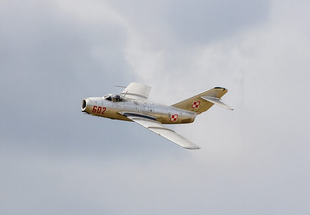 A Polish variant of the MiG-15s then-Lieutenant Royce Williams faced