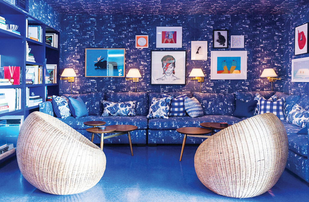 The recently opened Holiday House is a celebrated revival of the 28-room Chase Hotel, originally designed by Herbert Burns in 1951