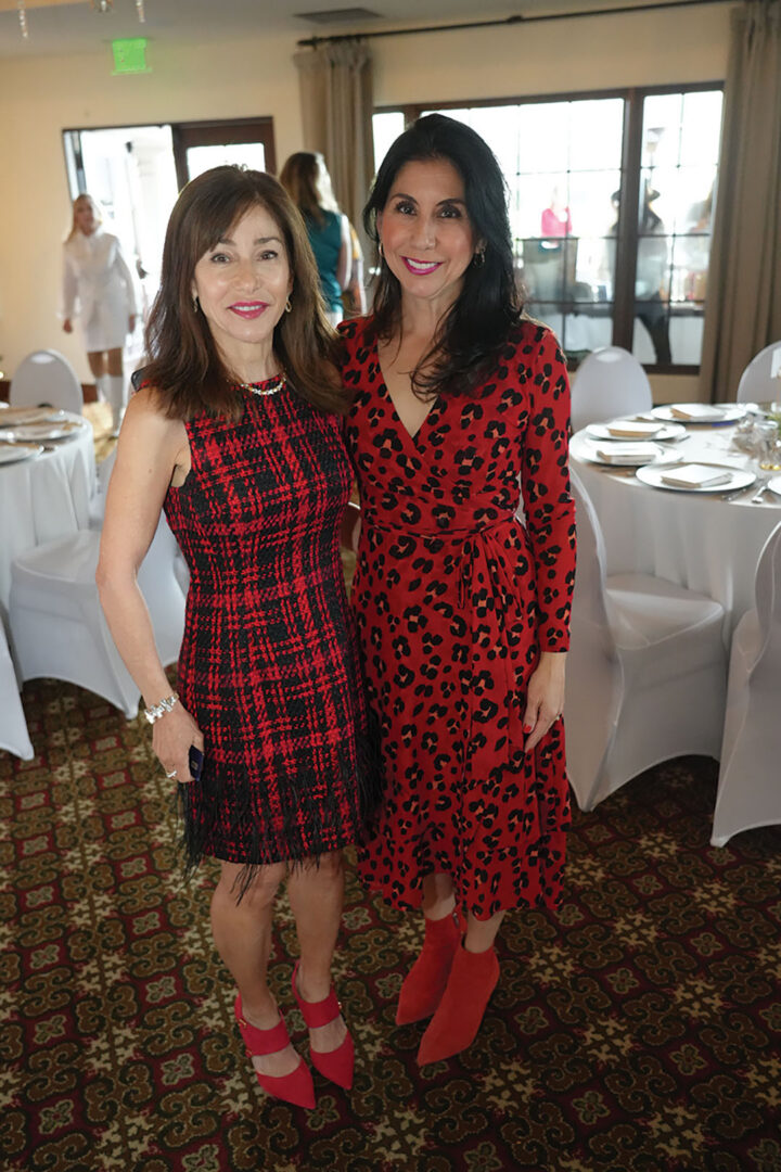 Judy Rowles and Mia Park