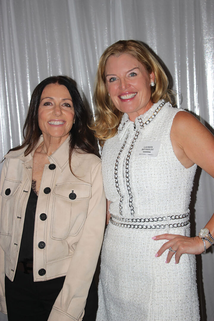 Annie Finch and Lauren Reynolds