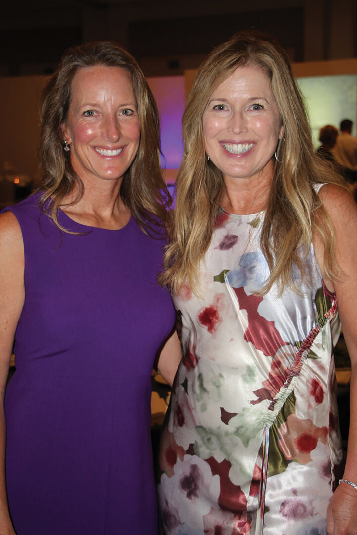 Deanna Murphy and Lisa Brown