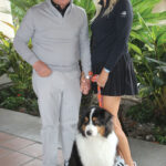 Larry and Renata Spitcaufsky with Goner