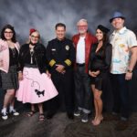 Kat Ochsner, Vicki Eddy, Scott Wahl, Chris Eddy, and Diana and Nicholas Eddy