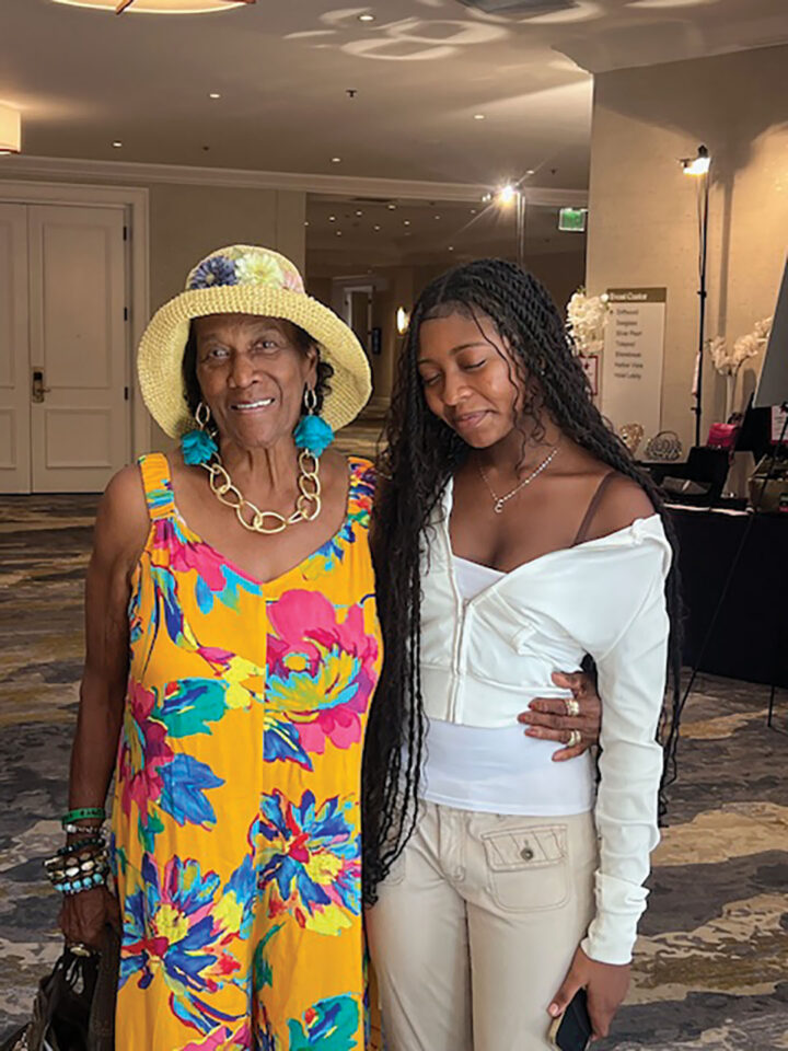 Dolores Johnson and Chanel Matthews