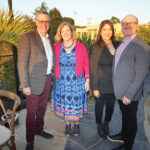 Andrew and Carisa Wisniewski with Mia and Chris Sharpe