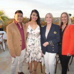 Joehn and Therese Caballes, Mary Alice Brady, and Rene Hitt