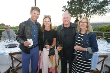 Diego and Ara Mirales with Paul and Holly McGoldrick