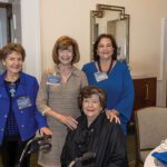 Karin Donaldson, Rosalie Gerevas, Betty Brayshay (seated), and Marla Black