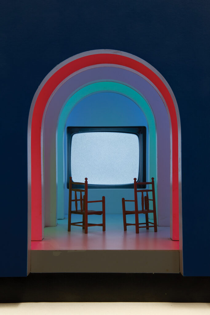 "Diorama," 1986, Russell Forester, Collection of 
La Jolla Historical Society