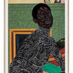 "Paris Apartment," 2016-17, Toyin Ojih Odutola, from the Dean Collection, courtesy of Swizz Beatz and Alicia Keys, the artist, and Jack Shainman Gallery, New York, photo by Joshua White/JWPictures.com