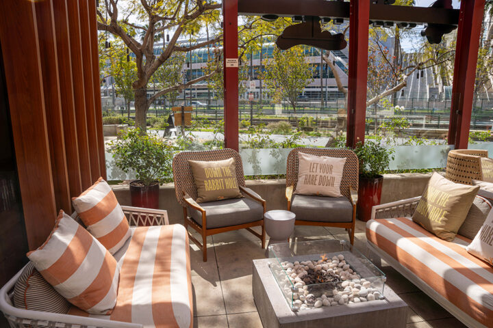 Wild Hare Bar Garden, Hilton San Diego Gaslamp Quarter