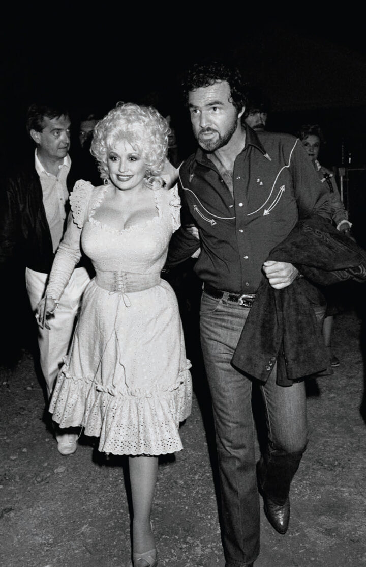 Dolly Parton and Burt Reynolds, Austin, Texas, 1982