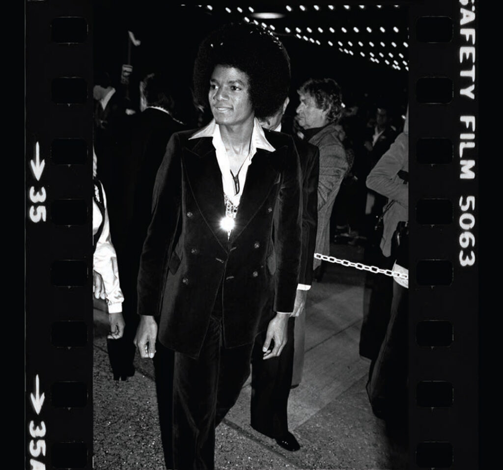 Michael Jackson at the Premiere of ’The Wiz,' 1978