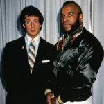 Sylvester Stallone and Mr. T, Promotional Tour for Rocky III, 1982