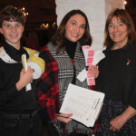 Parker Salter and Jamie Salter with Sherry Shriver