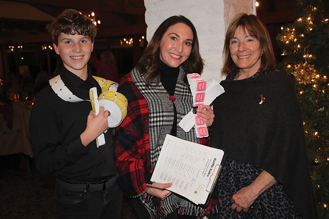 Parker Salter and Jamie Salter with Sherry Shriver