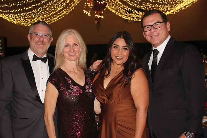 Todd and Denise Tibbits, Jimena Bello, and Oscar Velasco