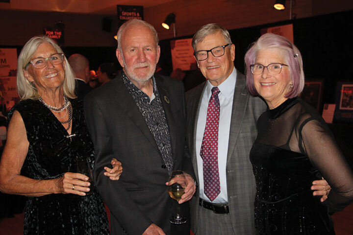 Patricia Moore, Helmut Kiffmann, Bob Semmer, and Alex Kwoka