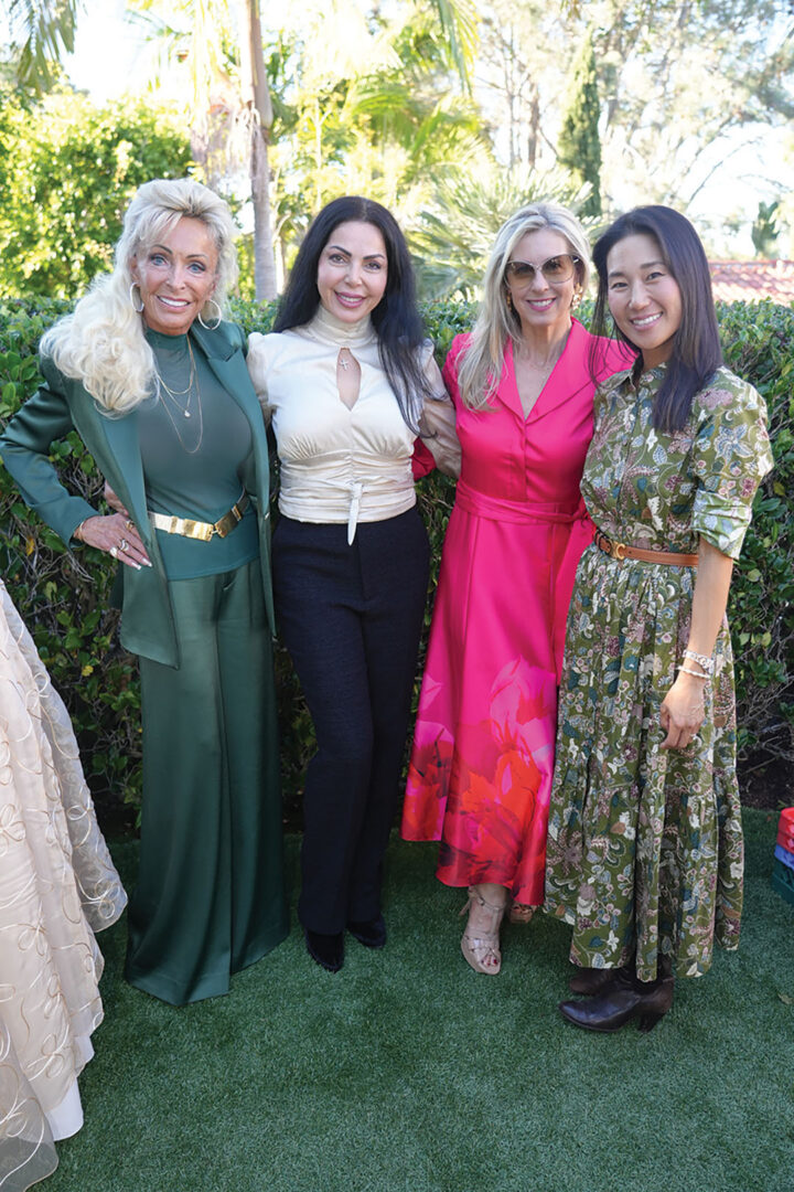 Taylor Miller, Melvina Selfani, Janie Donnelly, and Irene Kim Coppedge