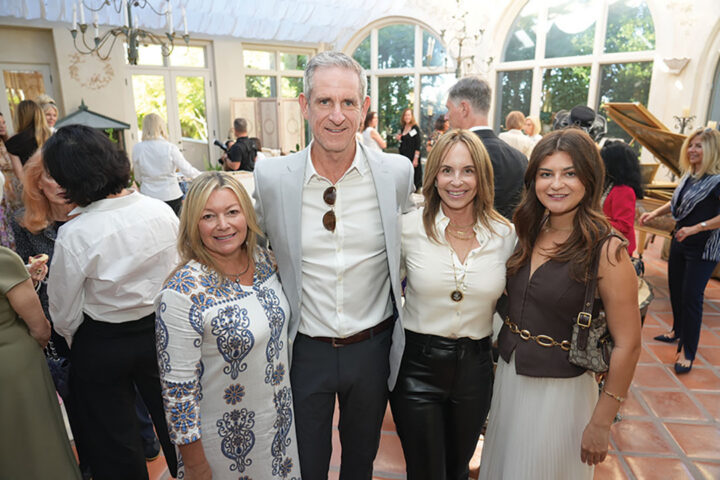 Karen Luscomb, Brian and Lauren Gable, and Natalia O’Toole