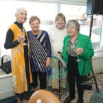 Martha Conn, Aldona Shanklin, Mary Woody, and Mary Ekstrom