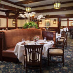 The dining room at A.R. Valentien