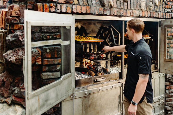 The Lodge at Torrey Pines wood burning rotisserie