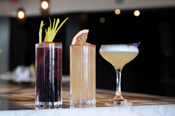 The bar program at Nómada draws inspiration from Mexico and across Latin and South America