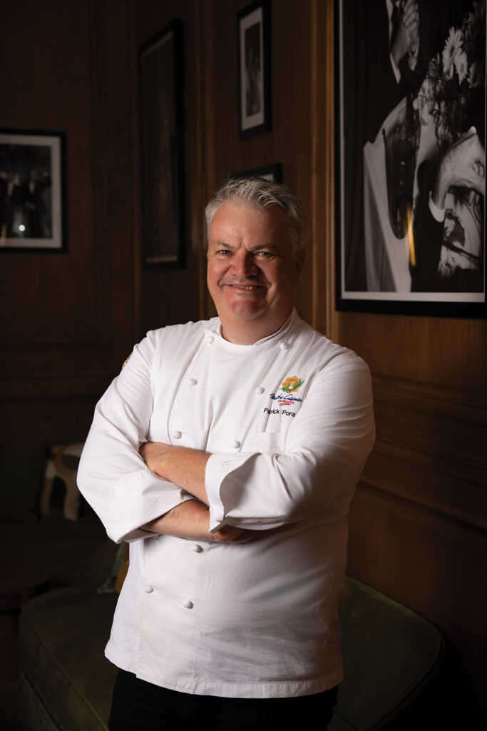 French Master Chef Patrick Ponsaty